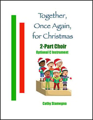 Together, Once Again, for Christmas Two-Part choral sheet music cover Thumbnail